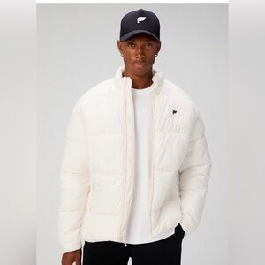Men's NWT Fabletics “The Essential Puffer” Jacket (L) in white